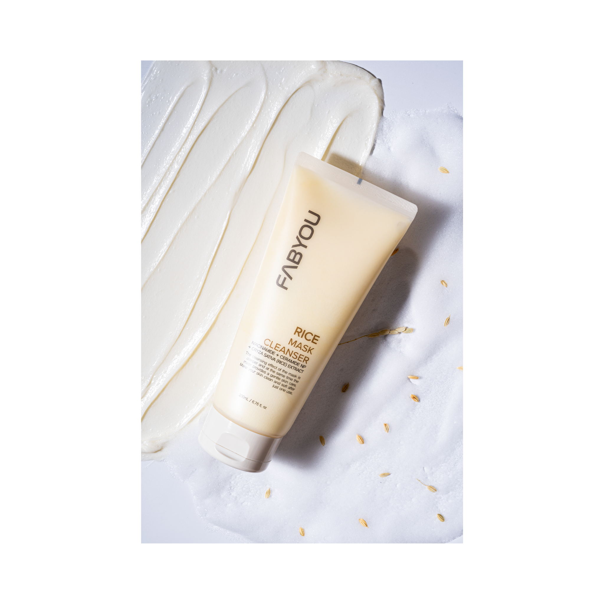 FABYOU Rice Mask Cleanser 6.76 fl oz(200ml)