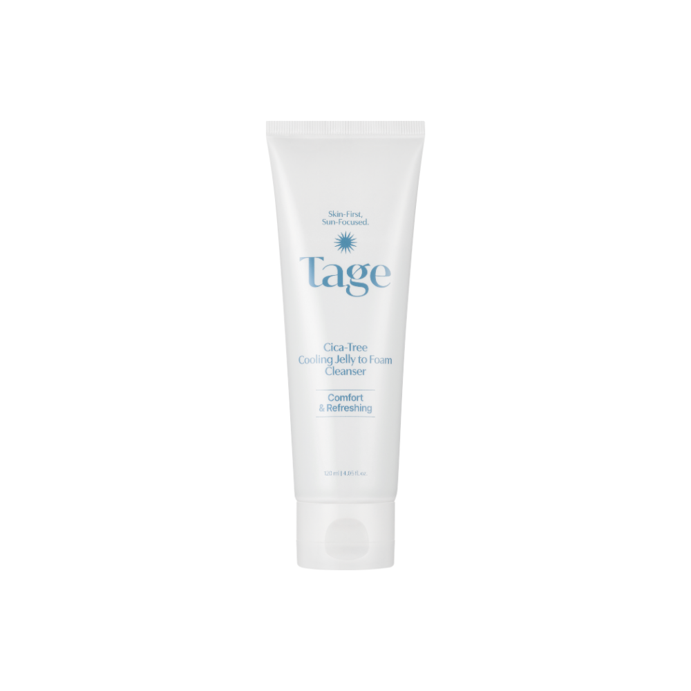 [Tage] Cica-Tree Cooling Jelly To Foam Cleanser_4.05fl oz (120ml)