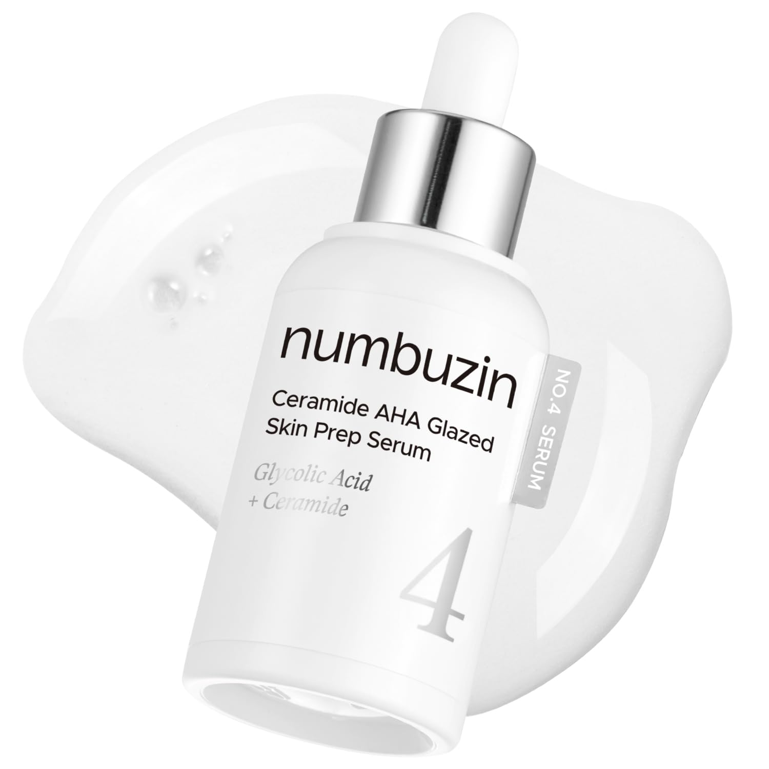 [Numbuzin] No.4 Ceramide AHA Glazed Skin Prep Serum 1.01fl oz (30ml)