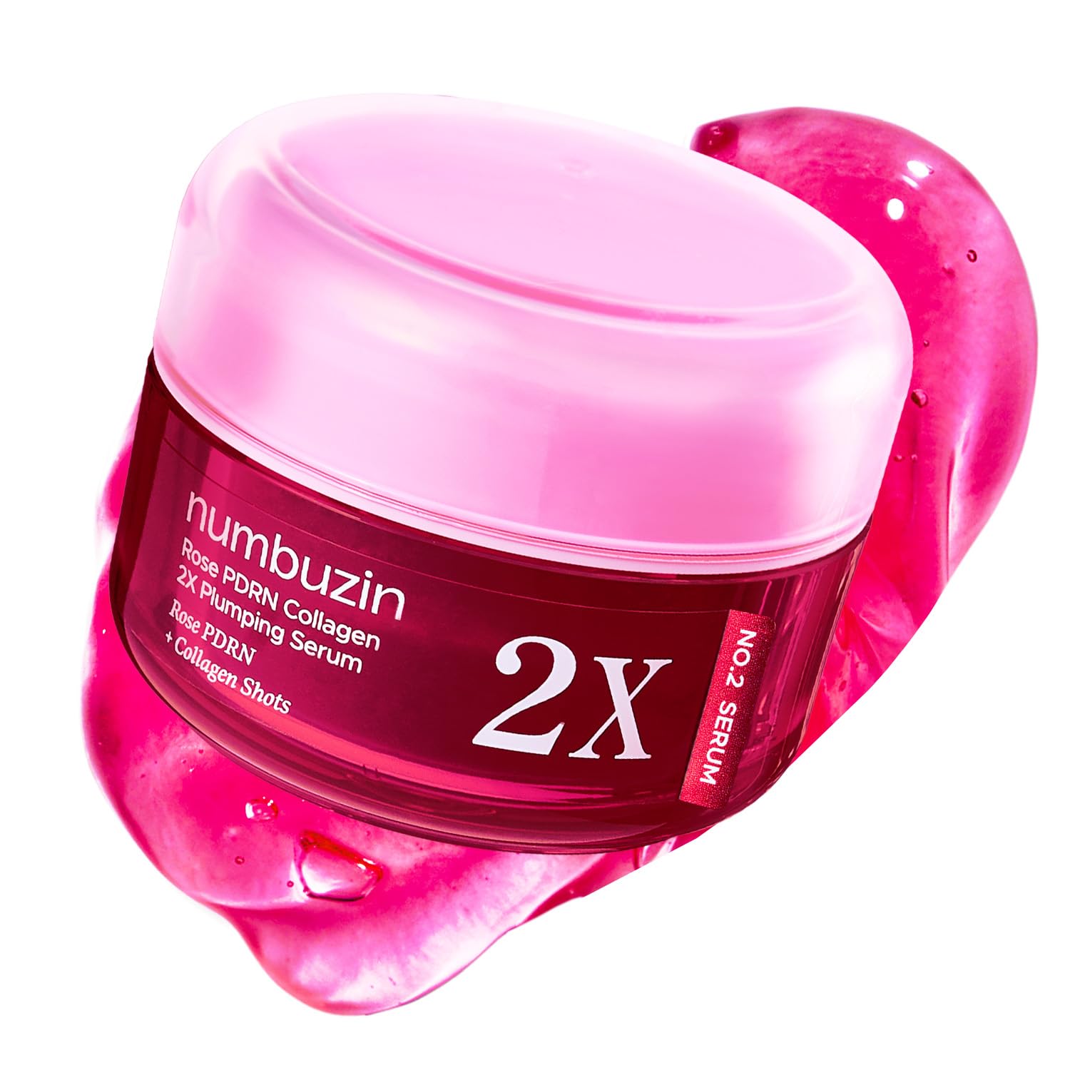 [Numbuzin] No.2 Rose PDRN Collagen 2X Plumping Serum 1.01fl oz (30ml)