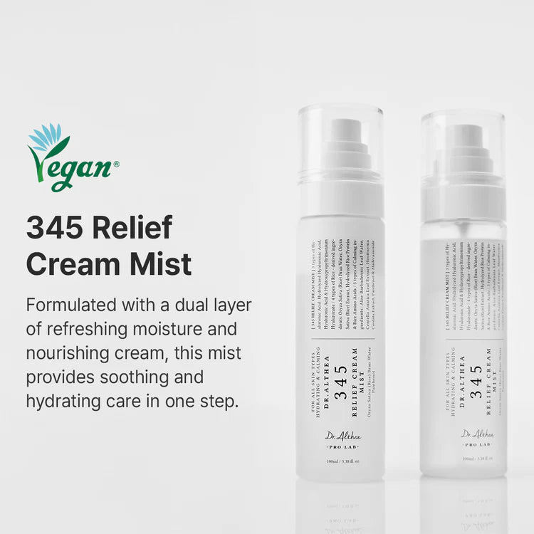 [Dr. Althea] 345 Relief Cream Mist 3.38 fl oz (100ml)
