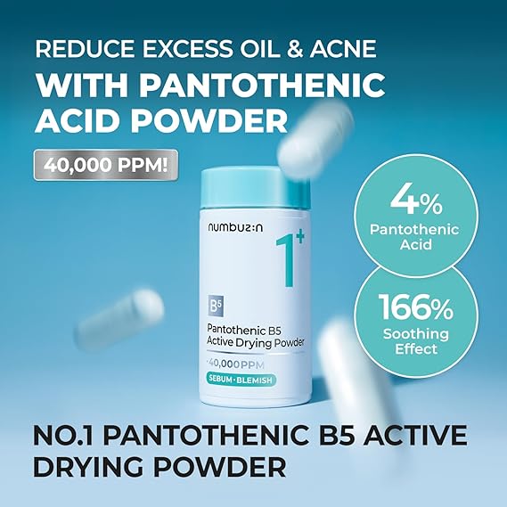 [Numbuzin] No.1 Pantothenic B5 Active Drying Powder 0.25 oz (7g)
