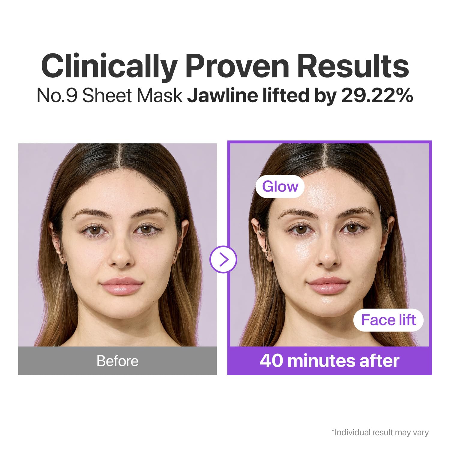 [Numbuzin] No.9 NAD Bio Lifting-sil Full Face Pack Sheet (4ea+GWP)