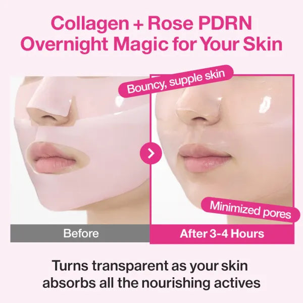[Numbuzin] No.2 Rose PDRN Overnight Collagen Mask (1ea)