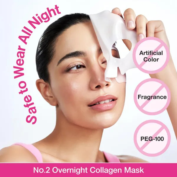 [Numbuzin] No.2 Rose PDRN Overnight Collagen Mask (1ea)