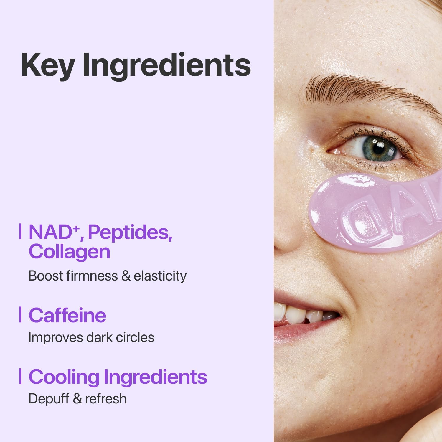 [Numbuzin] No.9 NAD+ Collagen Under Eye Patches (5ea)