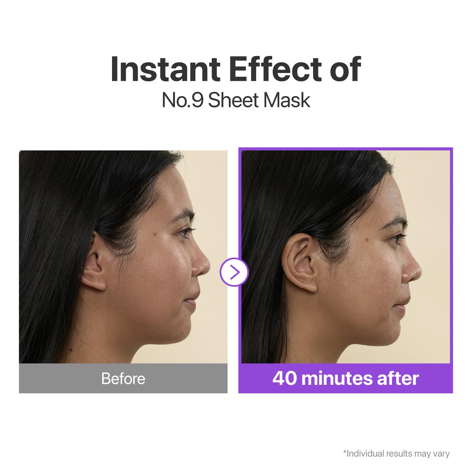 [Numbuzin] No.9 NAD Bio Lifting-sil Full Face Pack Sheet (4ea+GWP)