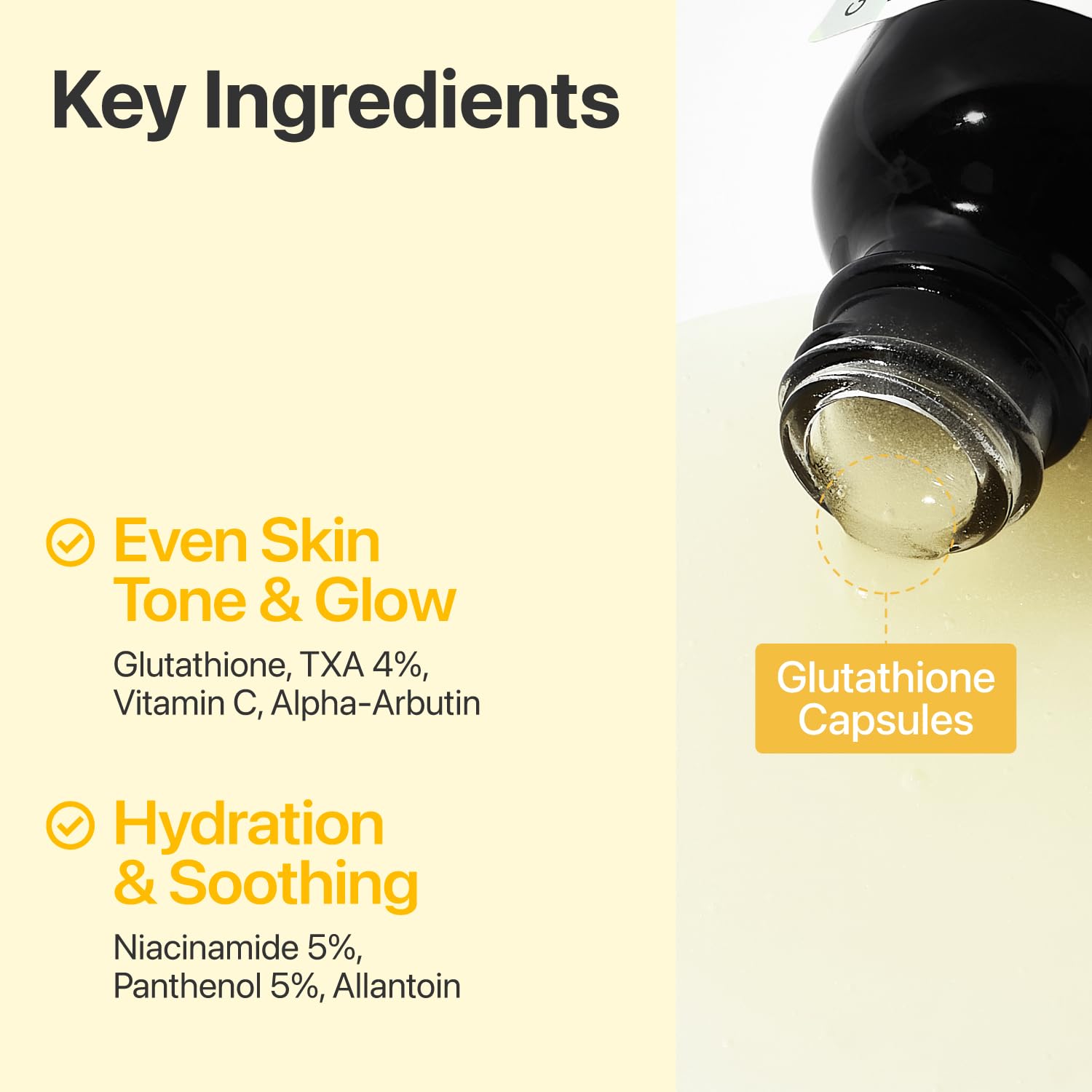 [Numbuzin] No.5+ Glutathione Vitamin Concentrated Serum 1.01fl oz (30ml)