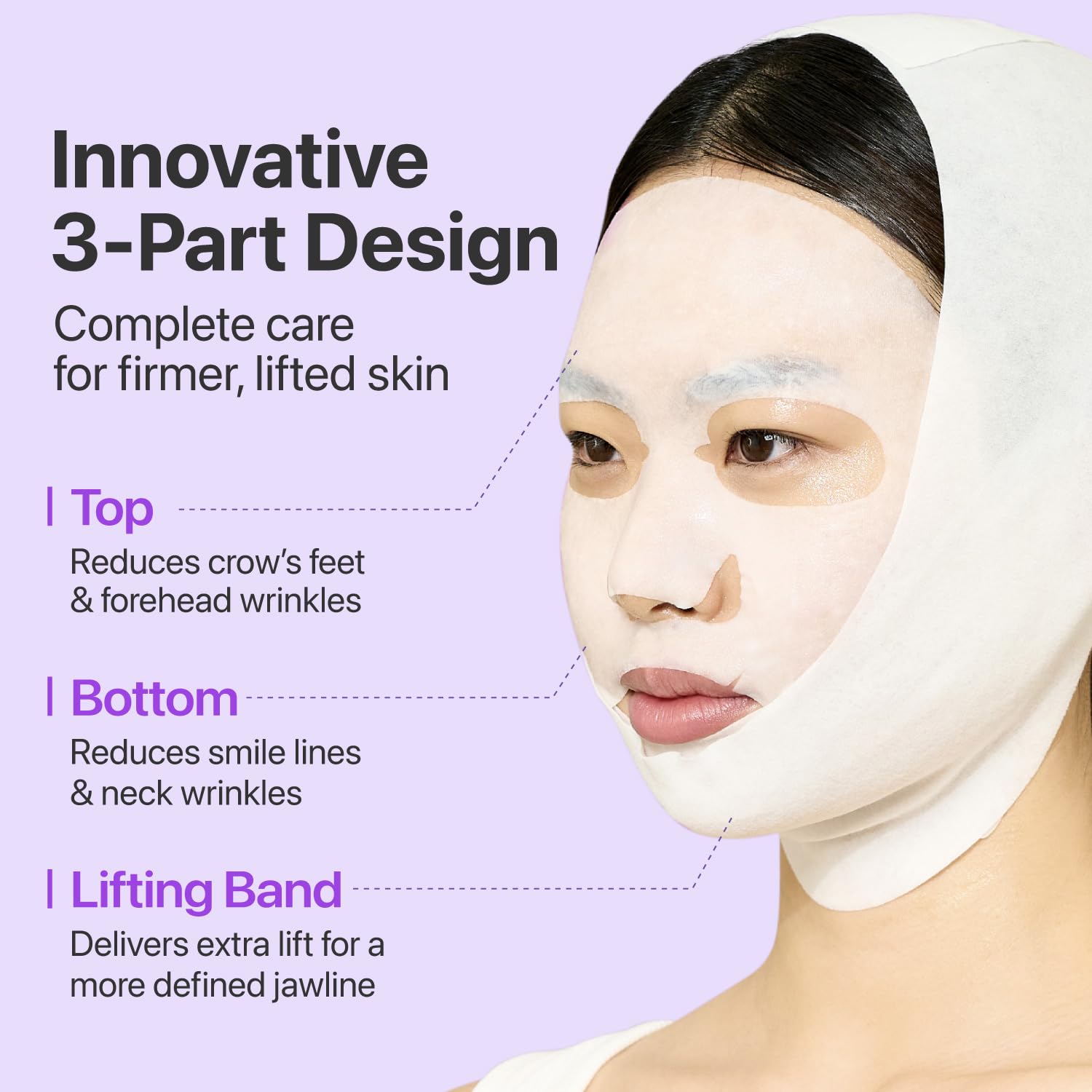 [Numbuzin] No.9 NAD Bio Lifting-sil Full Face Pack Sheet (4ea+GWP)