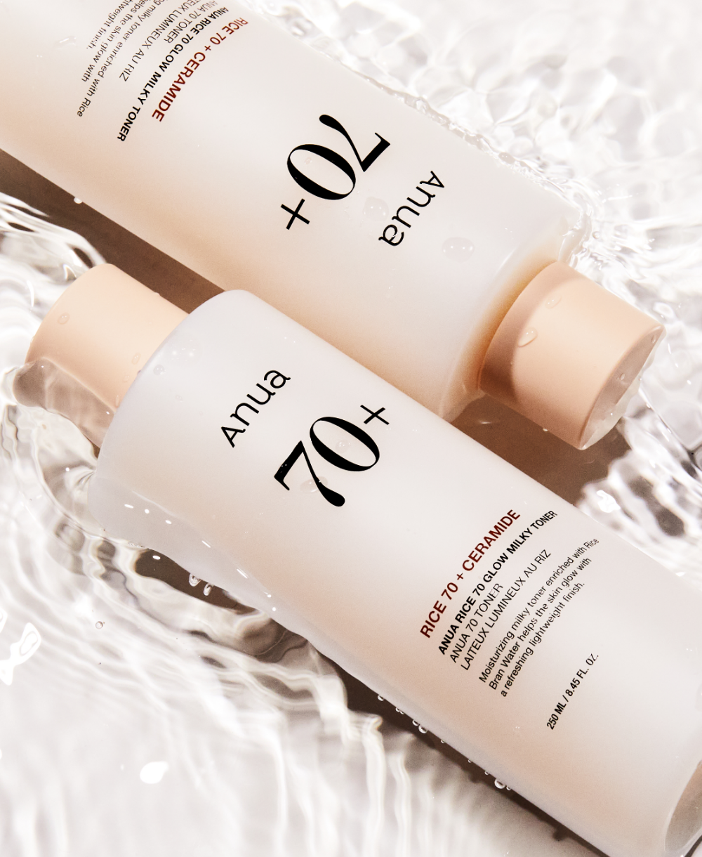 [Anua] Rice 70 Glow Milky Toner 8.45 fl oz (250ml)