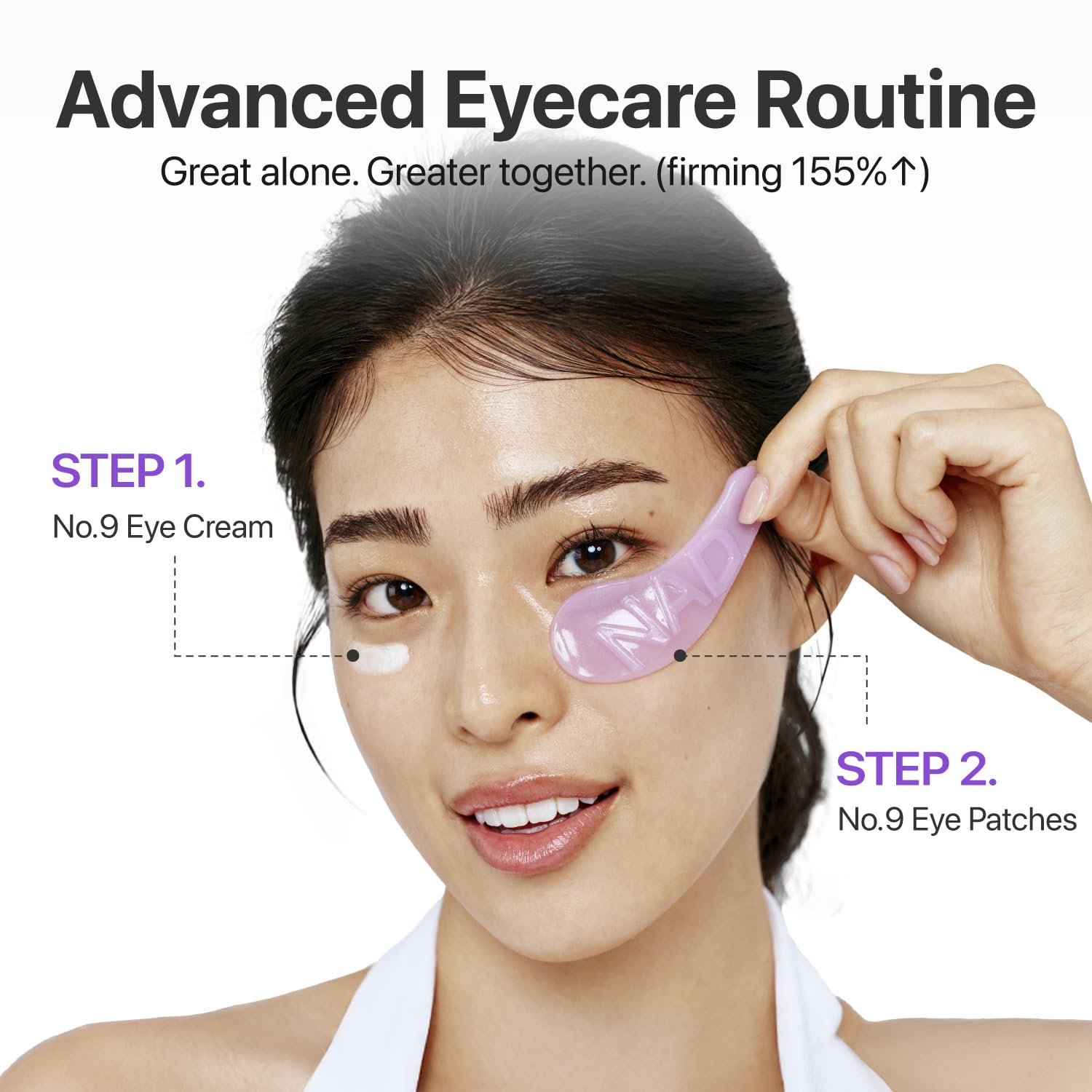 [Numbuzin] No.9 NAD+ Collagen Under Eye Patches (5ea)