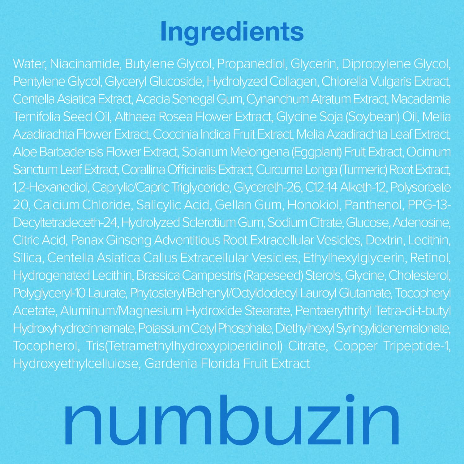 [Numbuzin] No.3 Blue Bio-Retinol Pore Refining Serum 1.01fl oz (30ml)