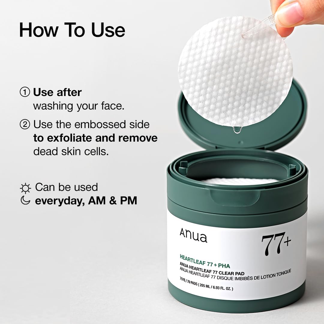 Anua Heartleaf 77 Clearpad 160ml (70EA)