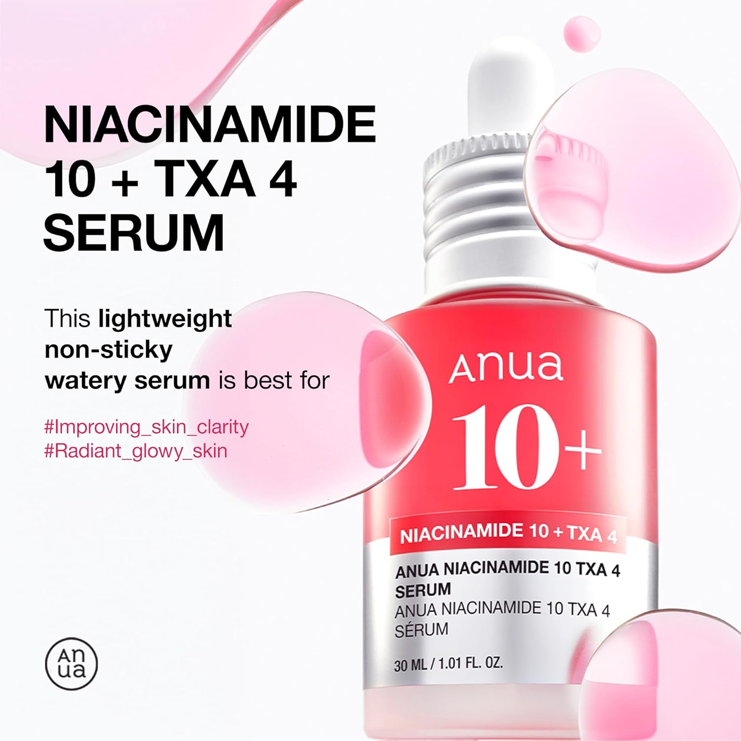 [Anua] Niacinamide 10% + TXA 4% Serum 1.01 fl.oz (30ml)