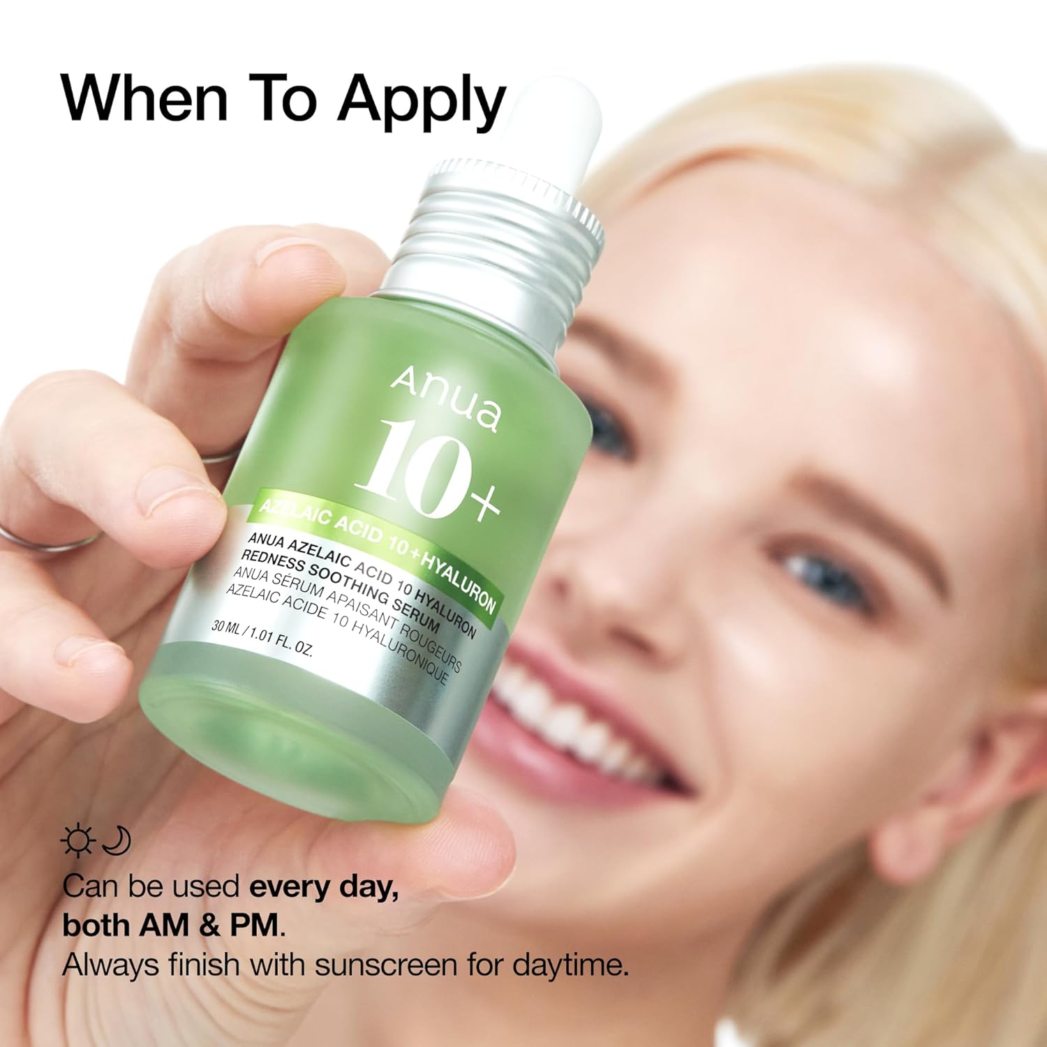 [Anua] Azelaic Acid 10 Hyaluron Redness Soothing Serum 1.01 fl oz (30ml)