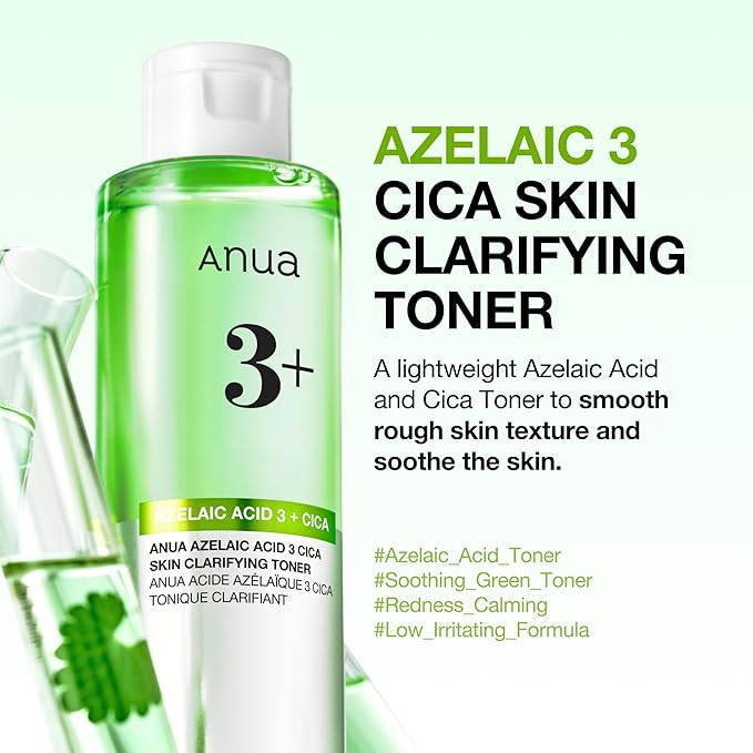 [Anua] Azelaic Acid 3 Cica Skin Clarifying Toner 8.45 fl oz (250ml)