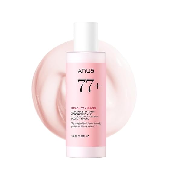 [Anua] Peach 77% Niacin Conditioning Milk 5.07 fl oz (150ml)