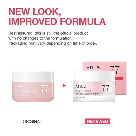 [Anua] Peach 77% Niacin Enriched Cream 1.69 fl oz (50ml)