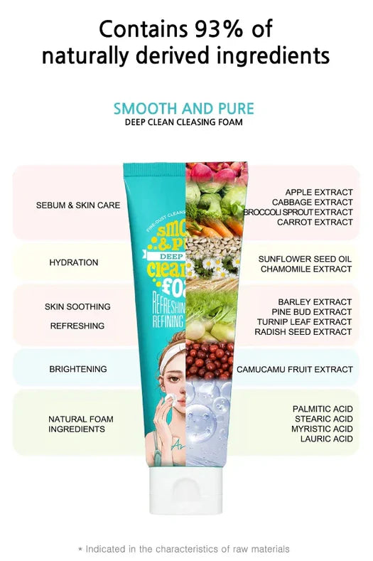 [Ariul] Smooth & Pure Cleansing Foam (80ml/120ml)
