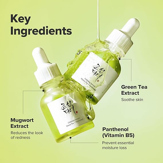 [Beauty of Joseon] Calming Serum : Green Tea + Panthenol 1 fl oz (30ml)