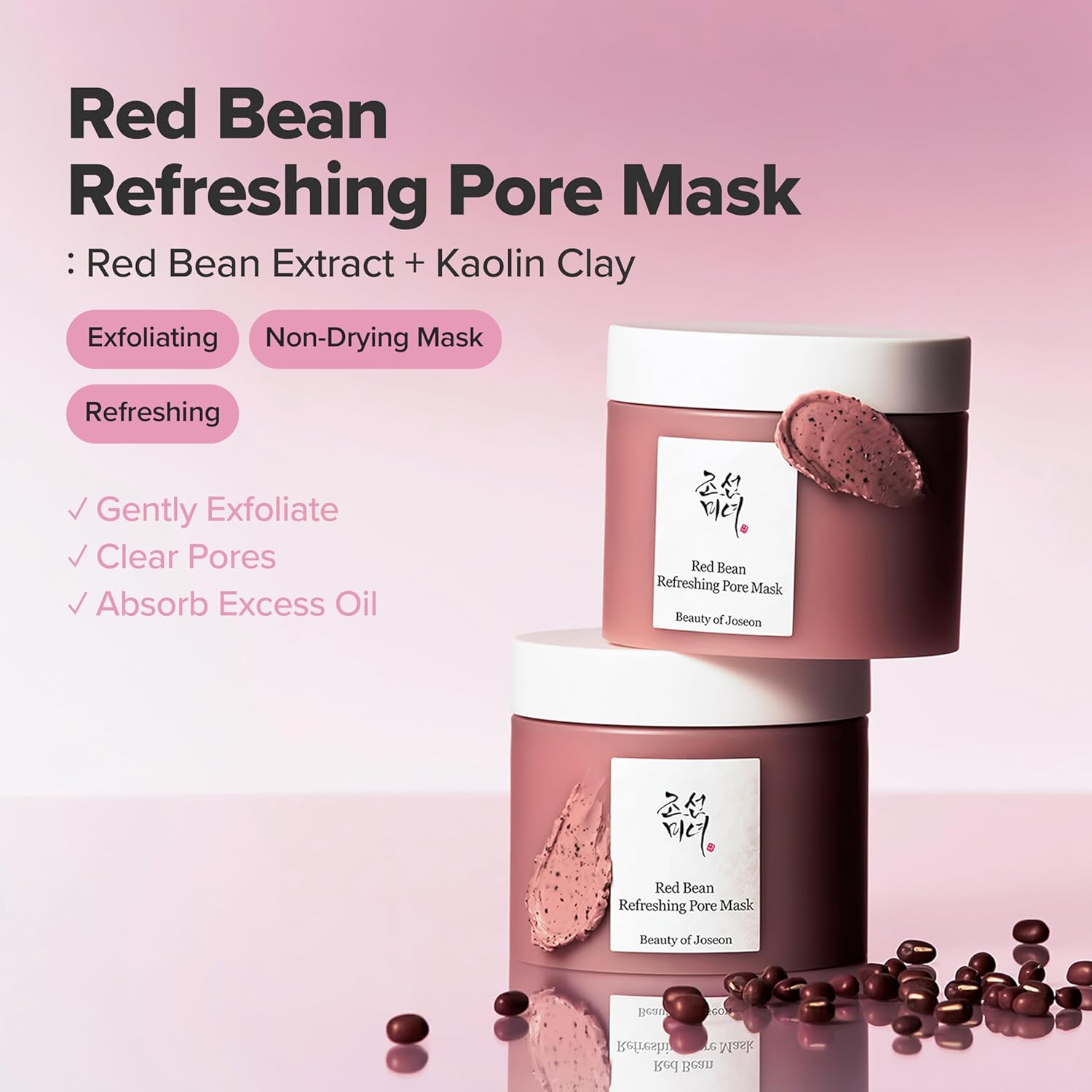 [Beauty of Joseon] Red Bean Refreshing Pore Mask_4.73fl oz (140ml)