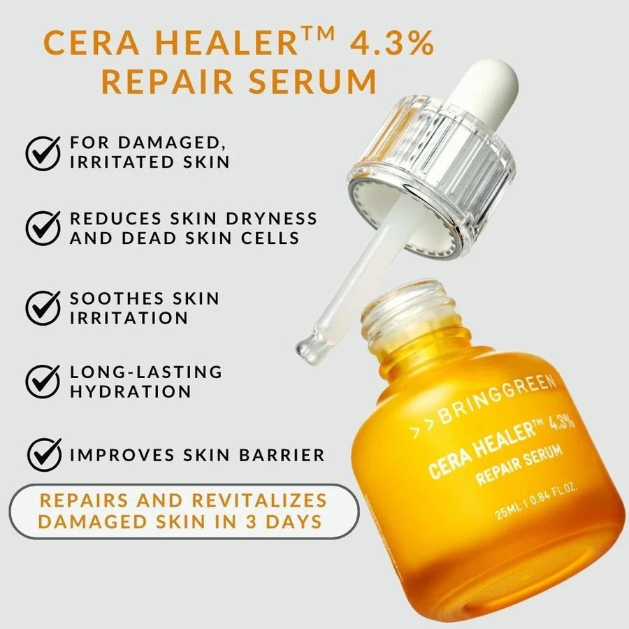 [Bringgreen] Cera Healer™ 4.3% Repair Serum 0.84 fl oz (25ml)