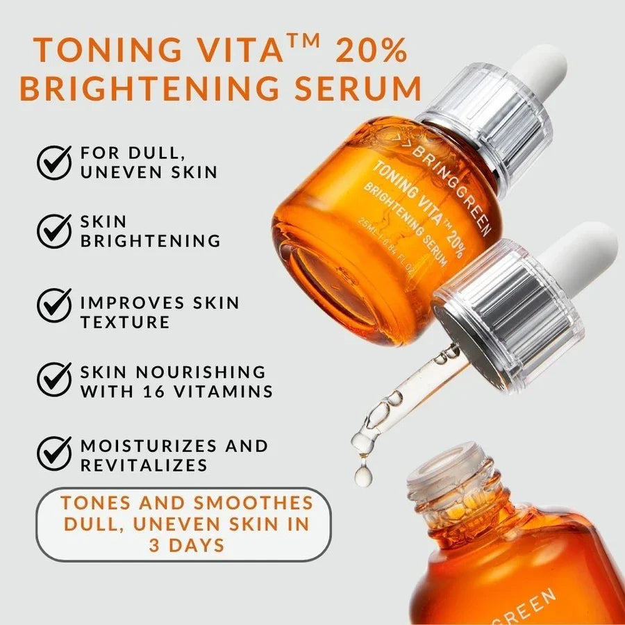 [Bringgreen] Toning Vita™ 20% Brightening Serum 0.84 fl oz (25ml)