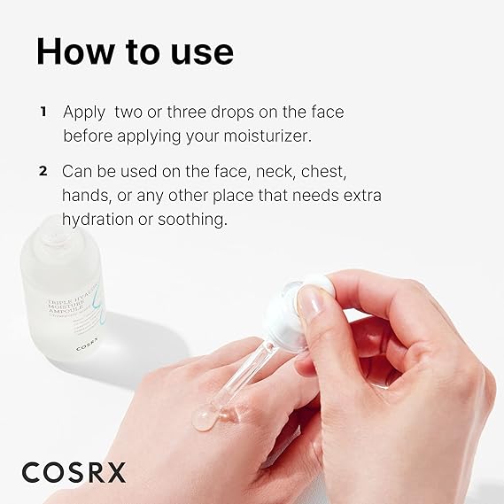 [COSRX] Hydrium Triple Hyaluronic Moisture Ampoule 1.35 fl oz (40ml)