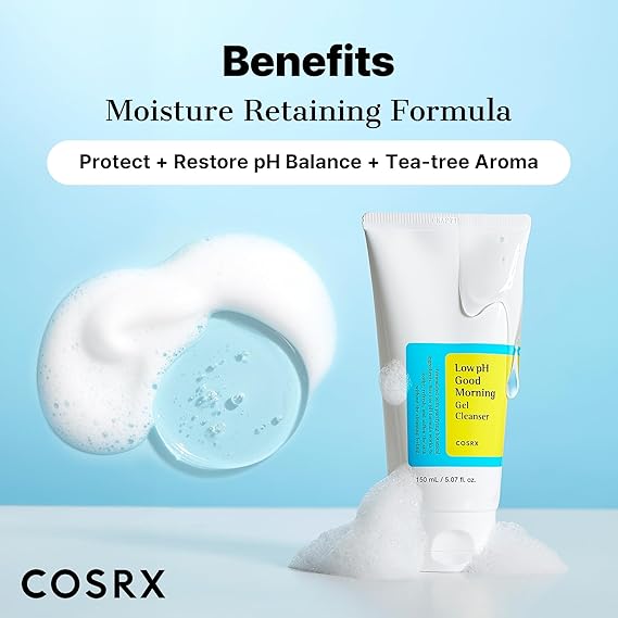 [COSRX] Low pH Good Morning Gel Cleanser 5.07 fl oz (150ml)