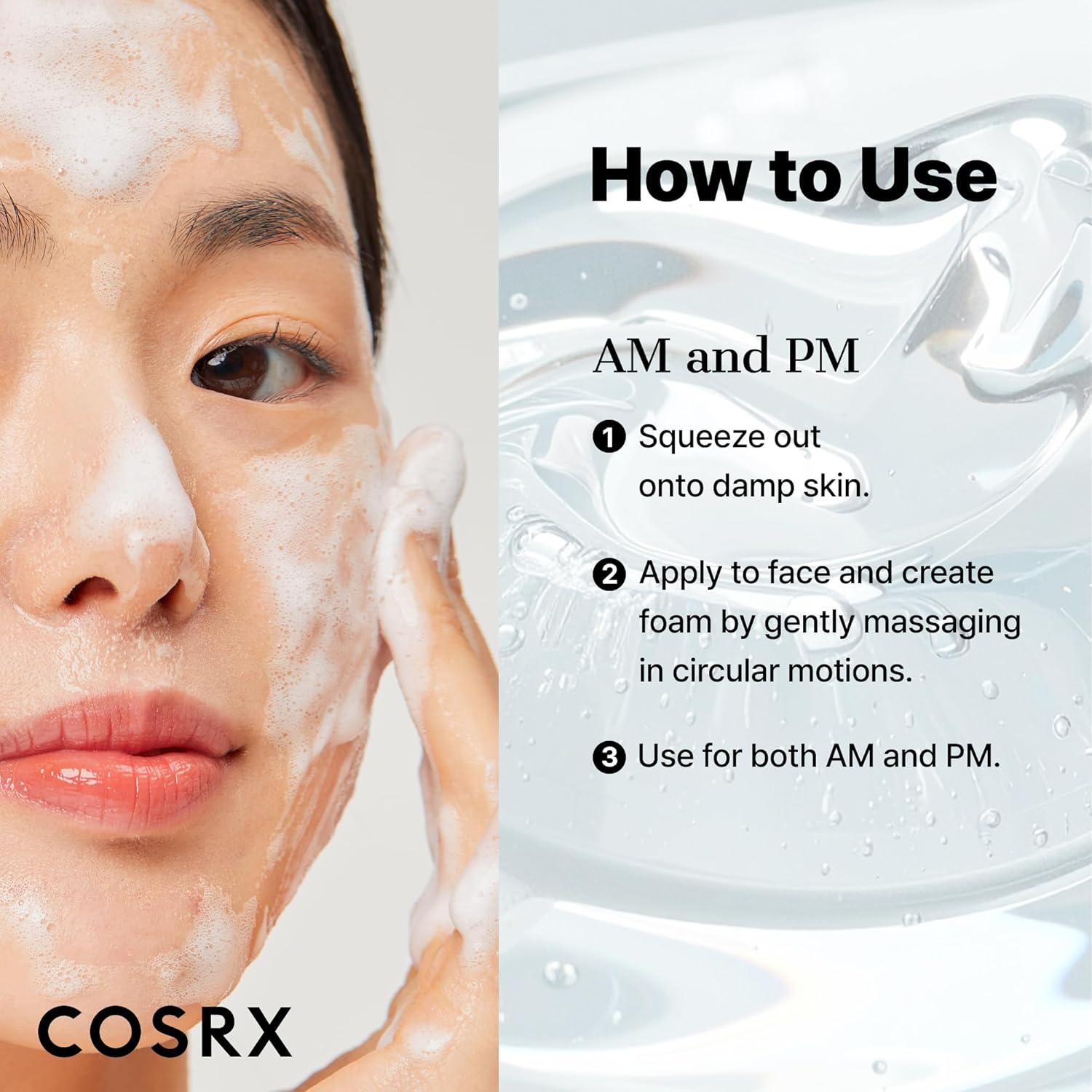 [COSRX] Low pH Good Morning Gel Cleanser 5.07 fl oz (150ml)