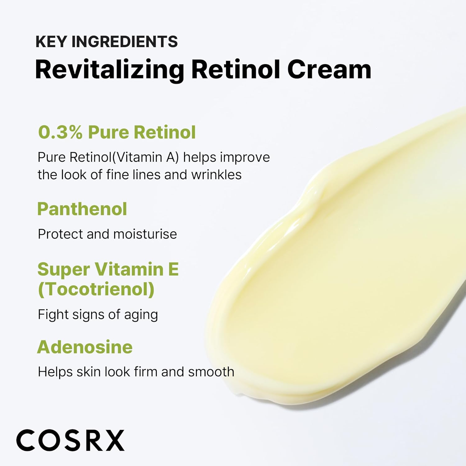 [COSRX] The Retinol 0.3 Cream 0.67 fl oz (20ml)