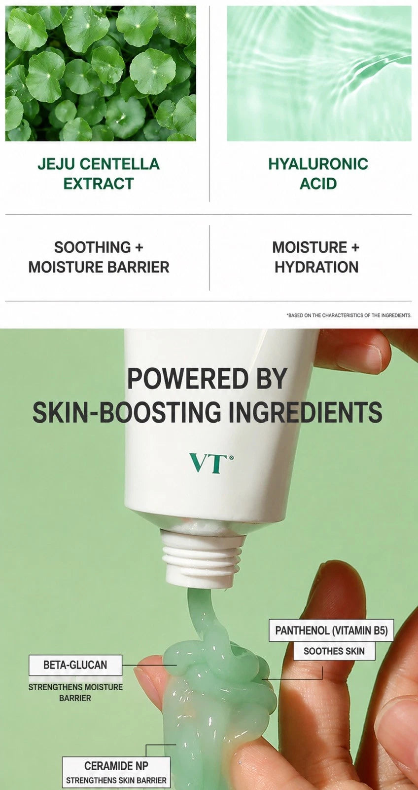 [VT] Cica Calming Cream 1.69 fl oz (50ml)