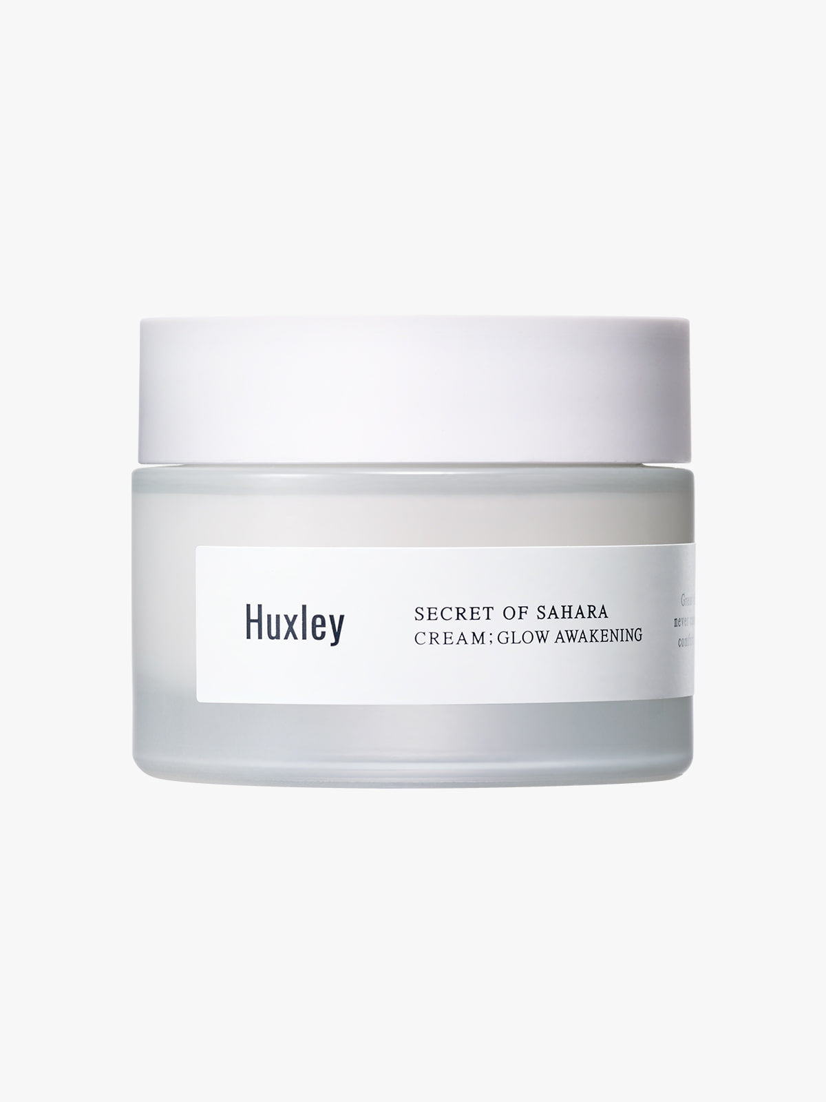 [Huxley] Cream ; glow awakening