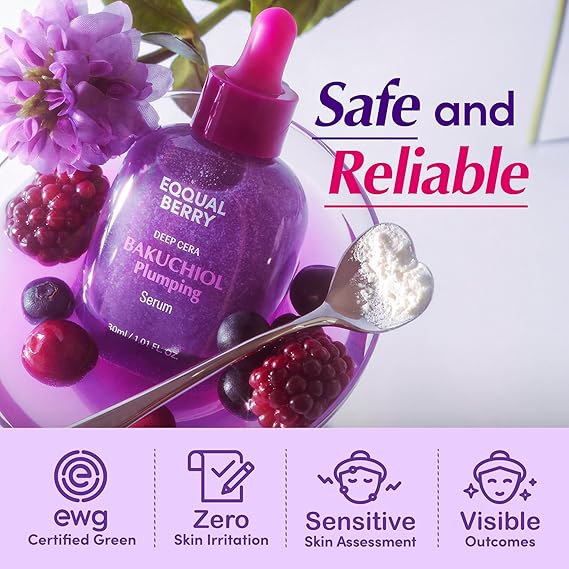[EQQUALBERRY] Bakuchiol Plumping Serum 1.01 fl oz (30ml)