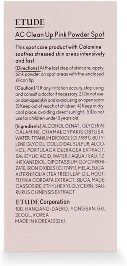 [Etude]ET.AC.C. Pink Spot 0.51fl oz (15ml)