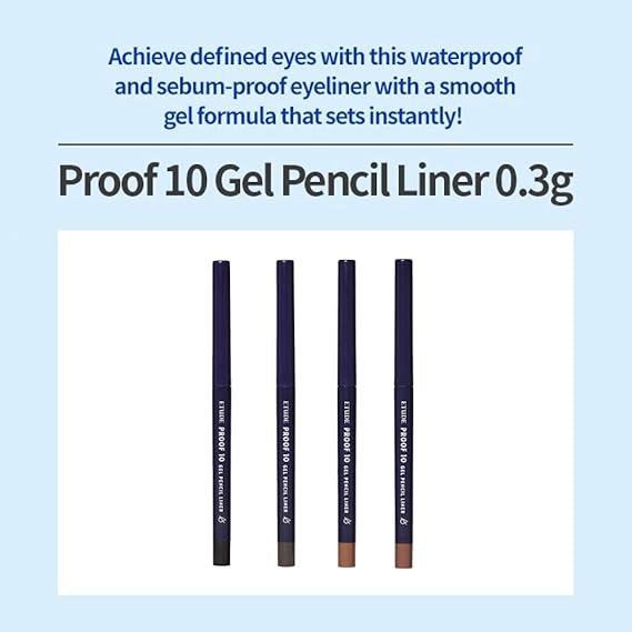 [Etude] Proof 10 Gel Pencil Liner 0.011 oz (0.3g)
