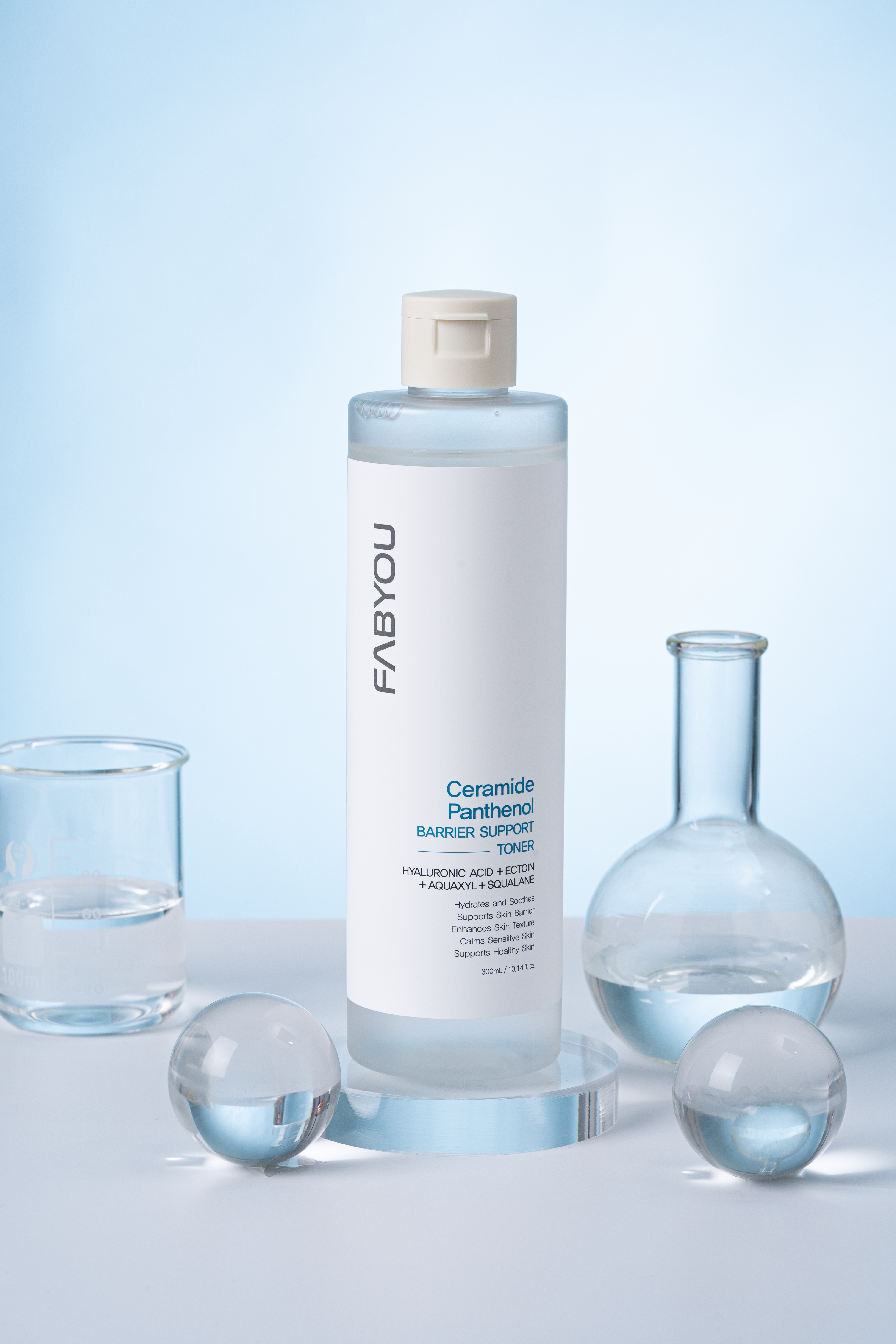 FABYOU Ceramide Panthenol Skin Barrier Support Toner 10.14 fl oz(300ml)