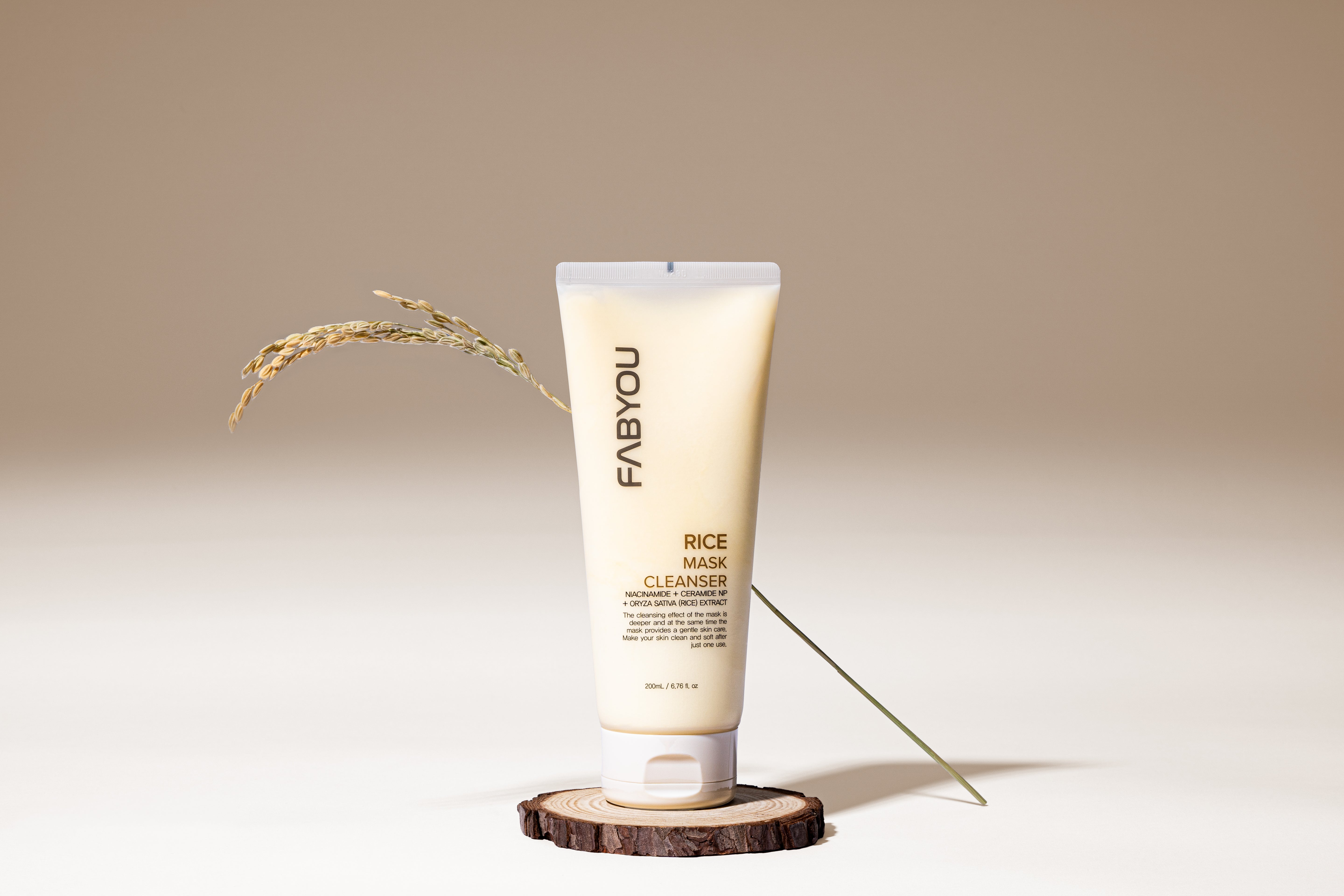 FABYOU Rice Mask Cleanser 6.76 fl oz(200ml)