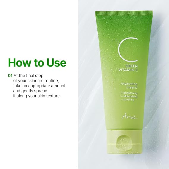 [Ariul] Green Vitamin C Hydrating Cream 3.38 fl oz (100ml)