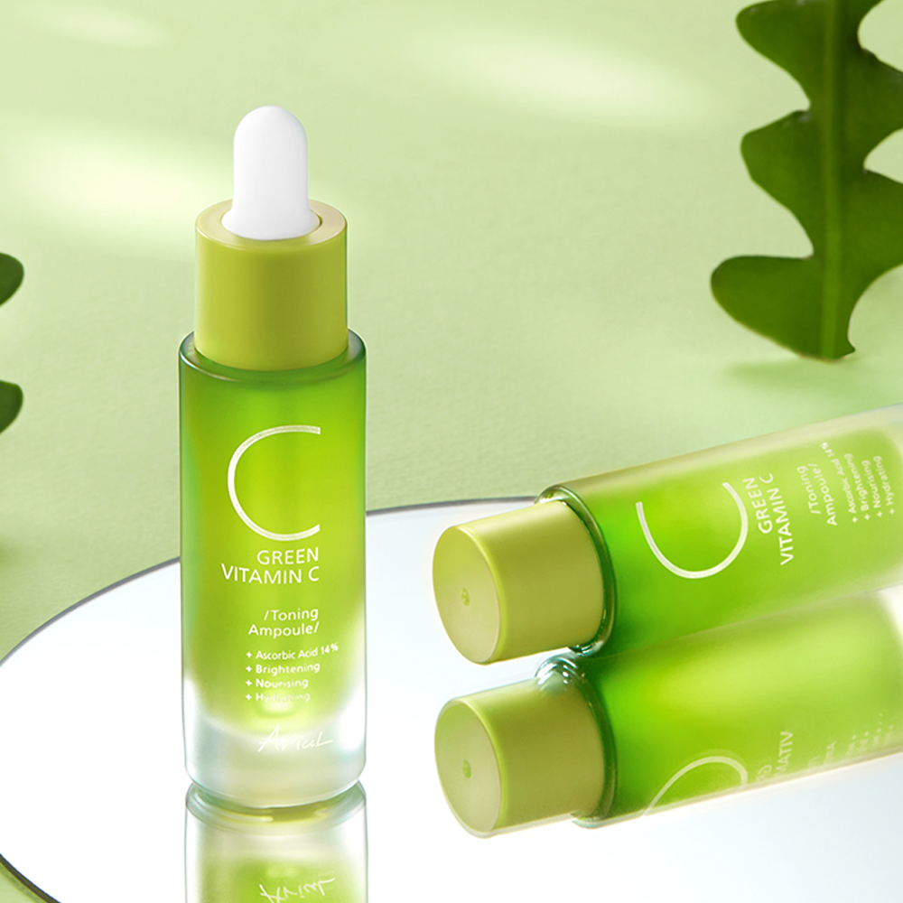 [Ariul] Green Vitamin C Toning Ampoule 0.5 fl oz (15ml)