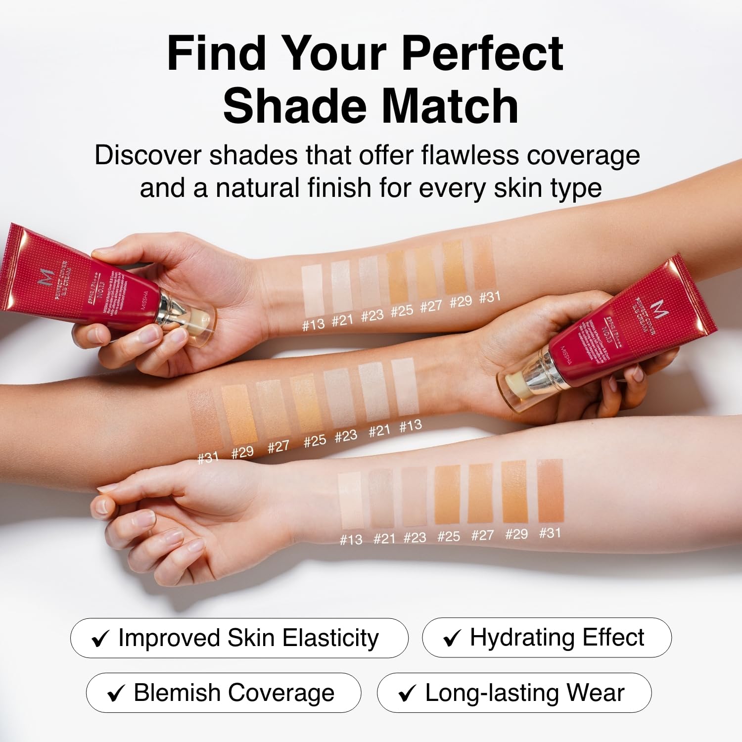 [MISSHA] M Perfect Cover BB Cream 1.69 fl oz (50ml)