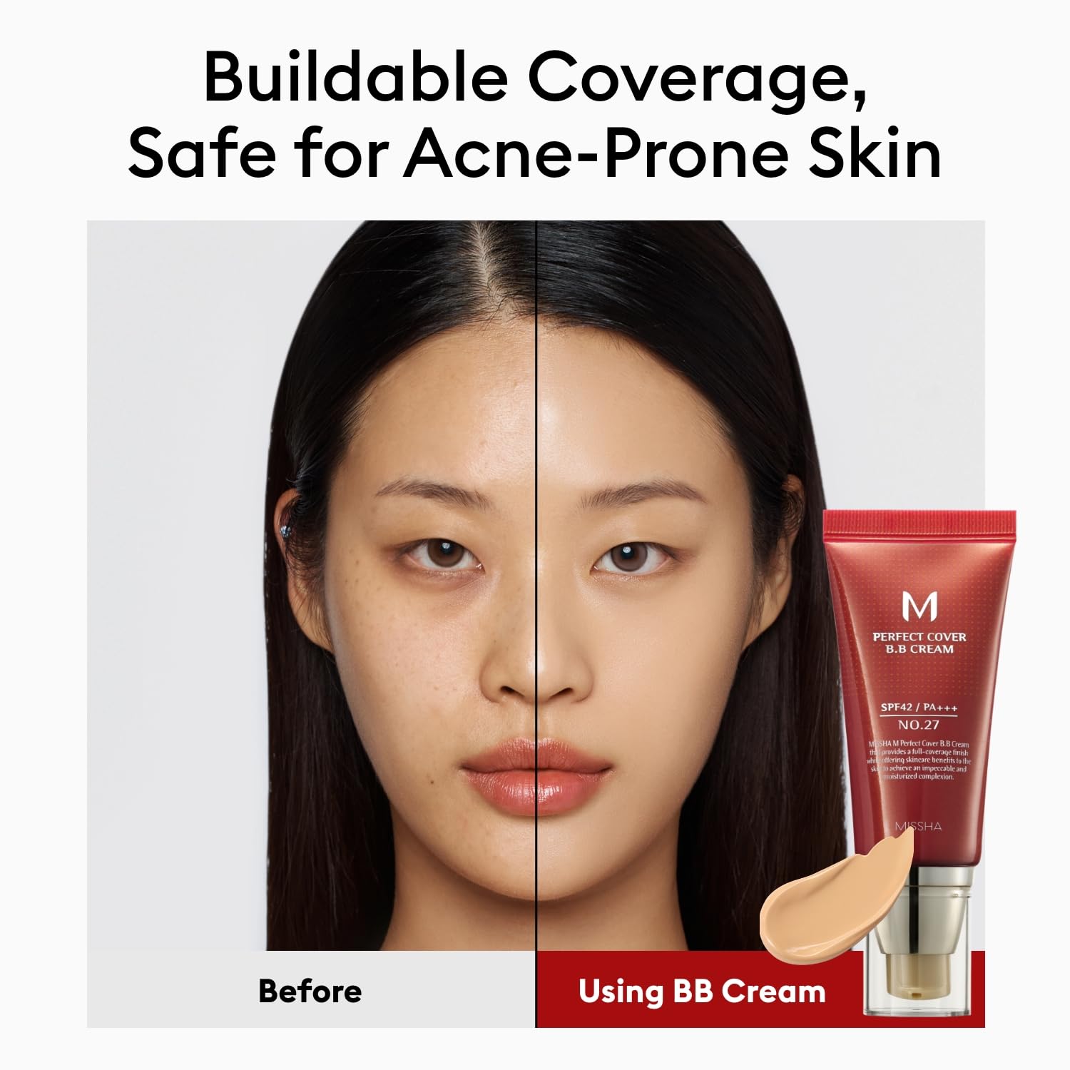 [MISSHA] M Perfect Cover BB Cream 1.69 fl oz (50ml)