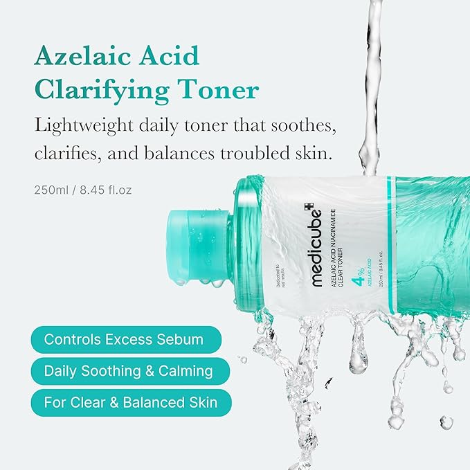 [Medicube] Azelaic Acid Niacinamide Clear Toner 8.45 fl oz (250ml)