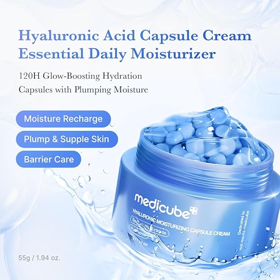 [Medicube] Hyaluronic Moisturizing Capsule Cream 1.94 oz (55g)