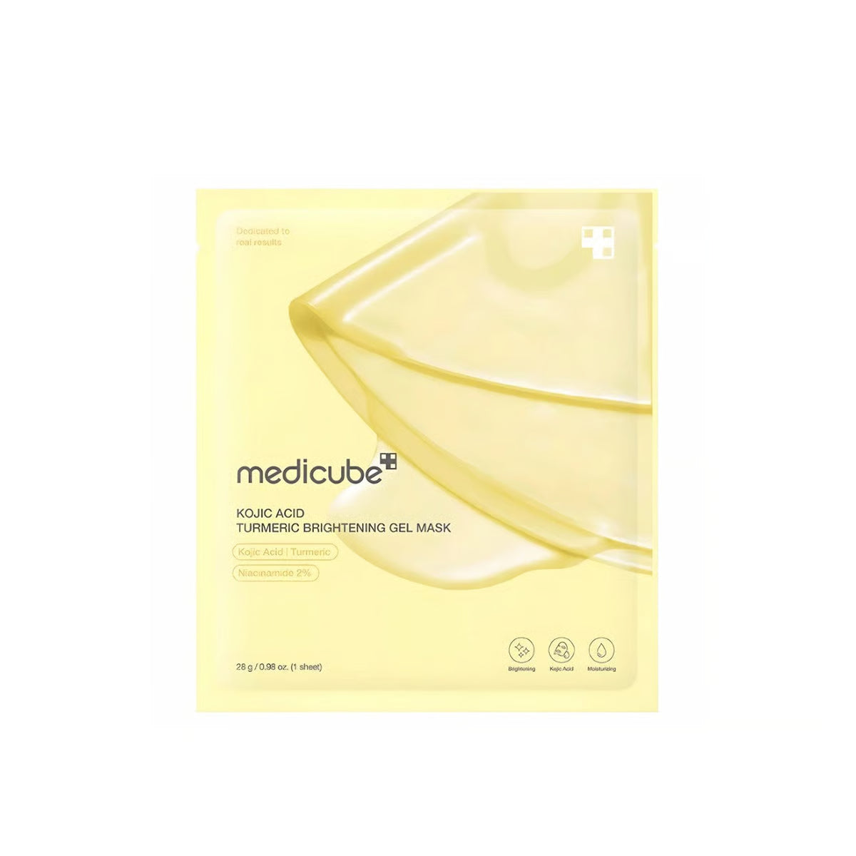 [Medicube] Kojic Acid Turmeric Brightening Gel Mask 0.98 oz (28g)