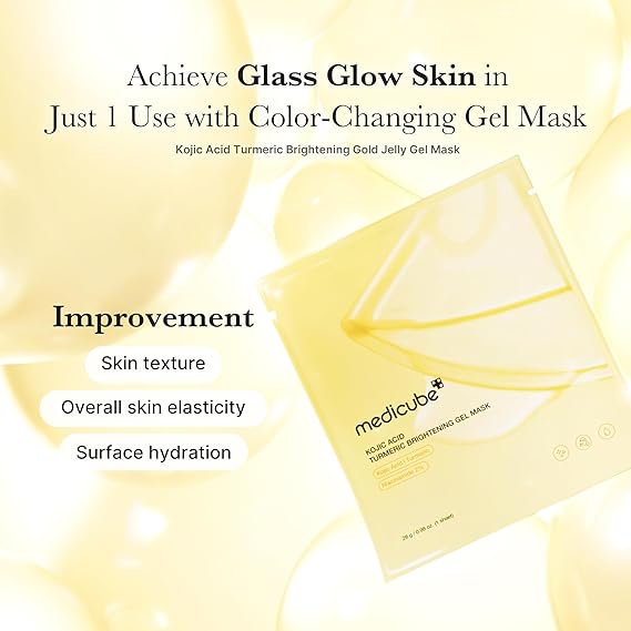 [Medicube] Kojic Acid Turmeric Brightening Gel Mask 0.98 oz (28g)