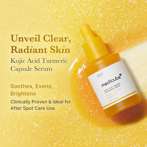 [Medicube] Kojic Acid Turmeric Niacinamide Serum 1.01 fl oz (30ml)