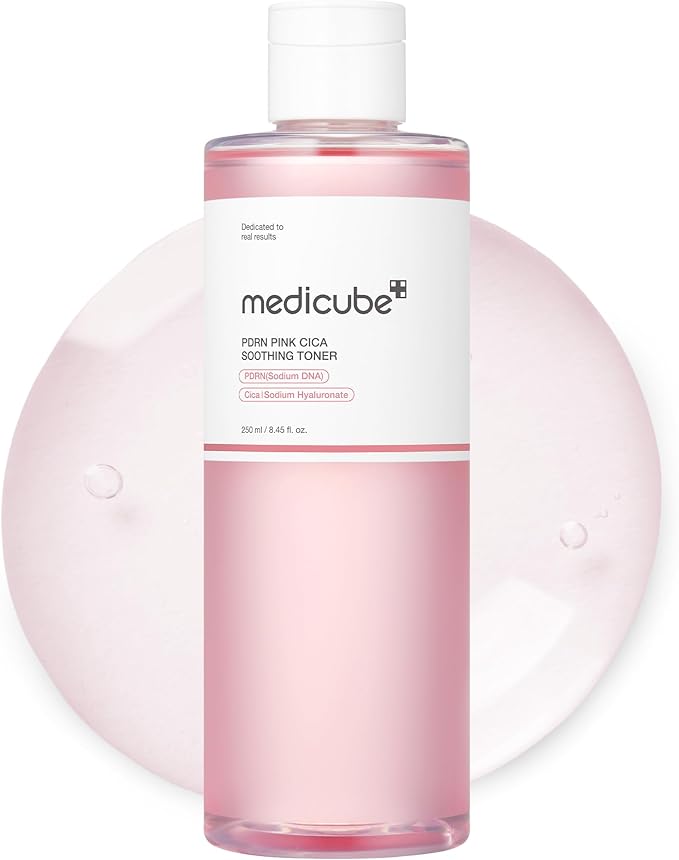 [Medicube] PDRN Pink Cica Soothing Toner 8.45 fl oz (250ml)