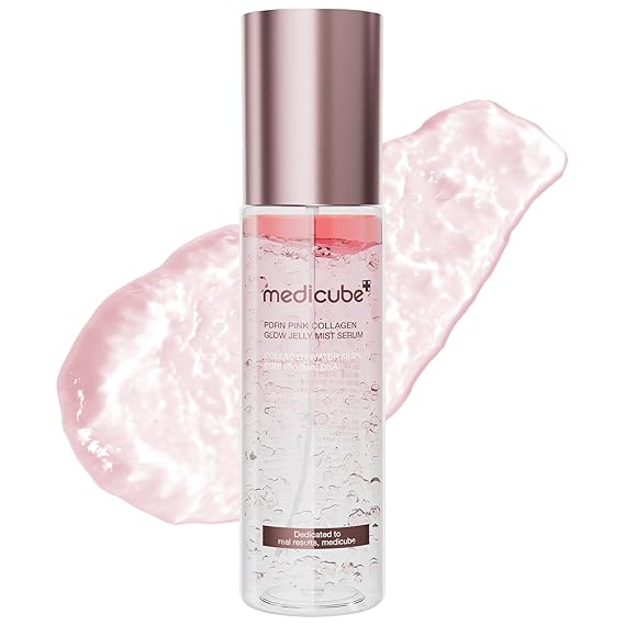 [Medicube] PDRN Pink Collagen Glow Jelly Mist Serum 3.38 fl oz (100ml)