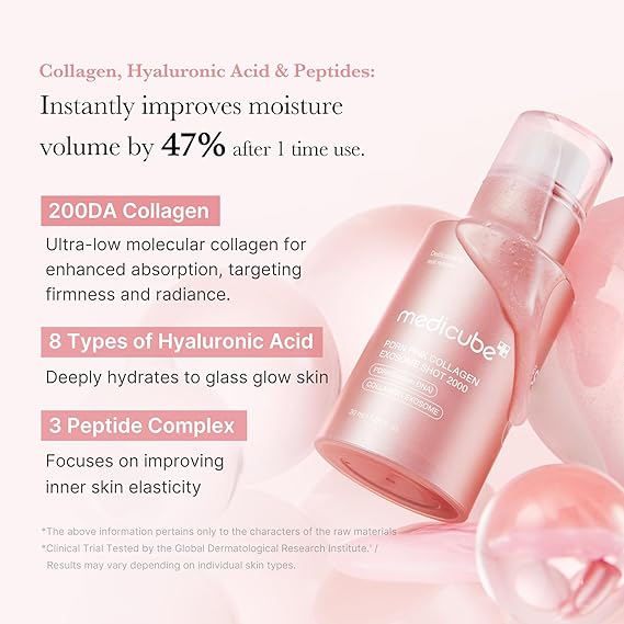 [Medicube] PDRN Pink Exosome Shot Serum 2000 1.01 fl oz (30ml)